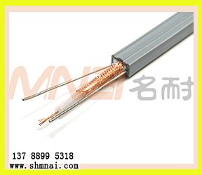 電梯隨行視頻電纜同軸扁電纜TVVB-SYV75-5